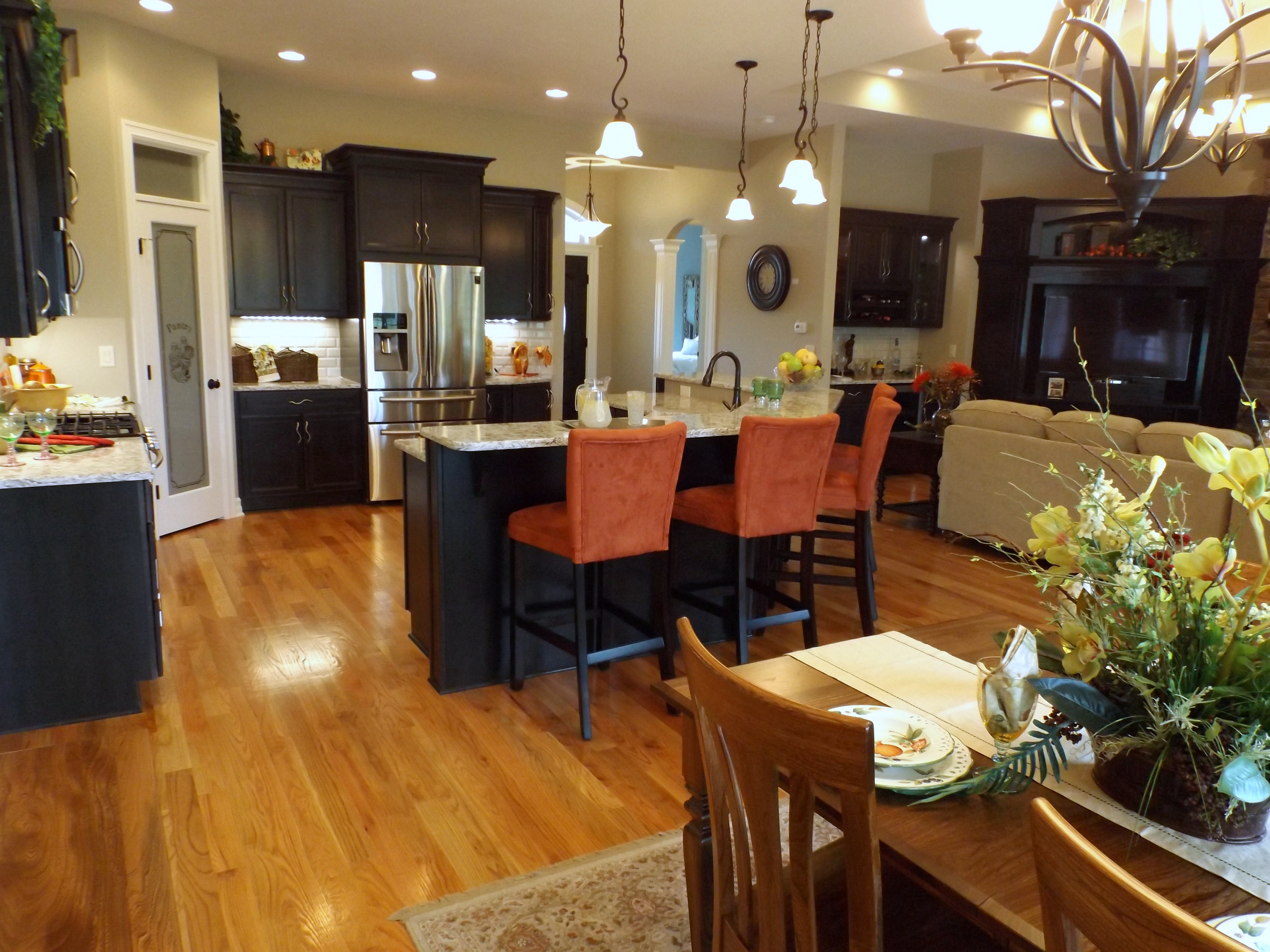 kitchen hardwood floors